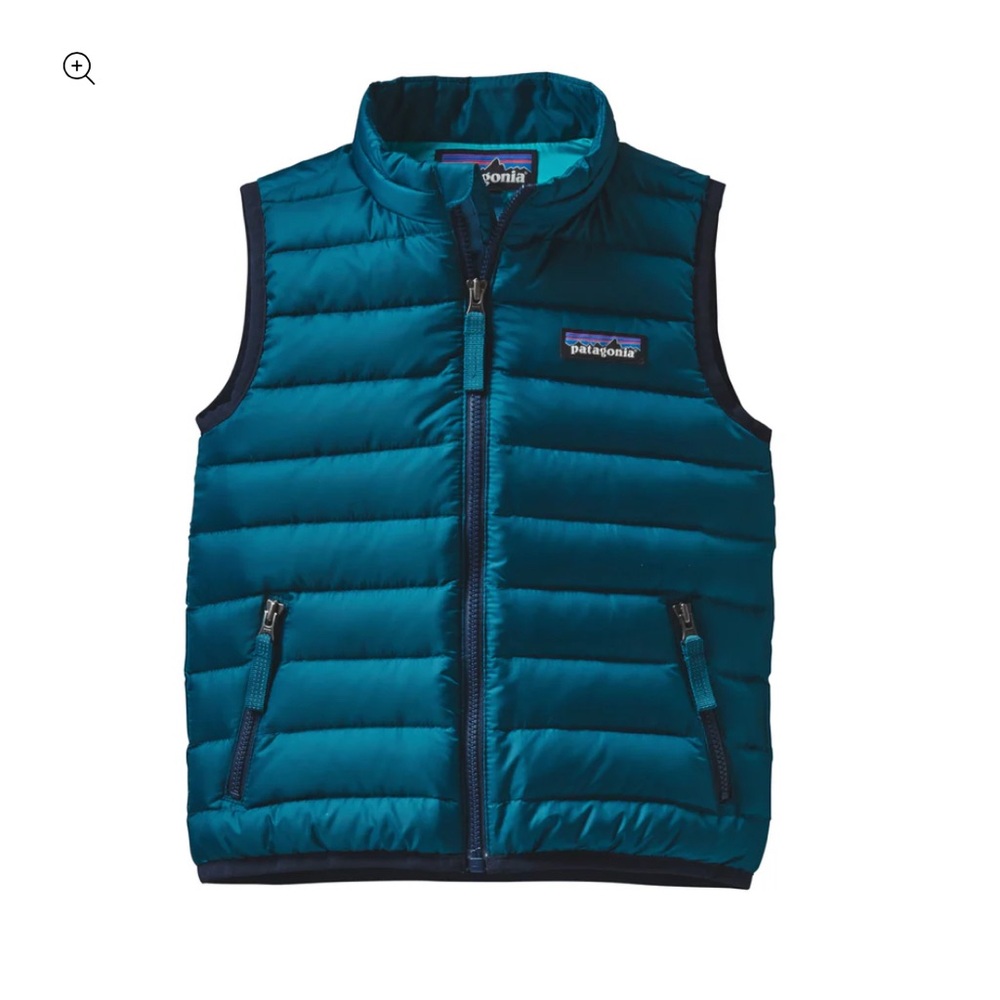 Patagonia Kids' Teal Puffer Vest
